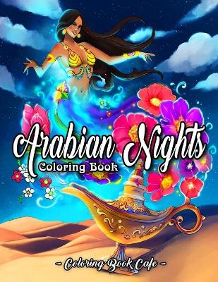 Cover of Arabian Nights Coloring Book