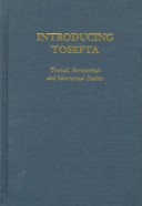 Book cover for Introducing Tosefta
