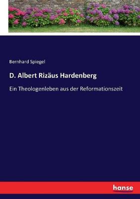 Book cover for D. Albert Rizäus Hardenberg