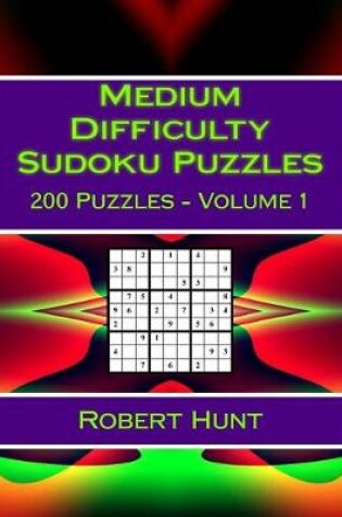 Cover of Medium Difficulty Sudoku Puzzles Volume 1