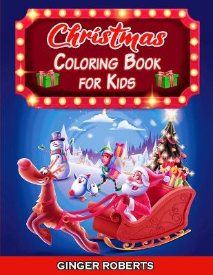 Cover of Christmas Coloring Book for Kids