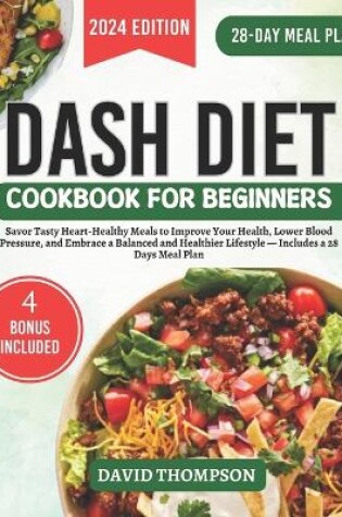 Cover of DASH Diet Cookbook for Beginners