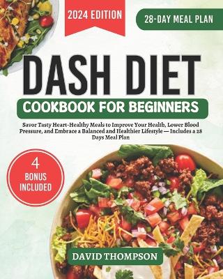 Book cover for DASH Diet Cookbook for Beginners