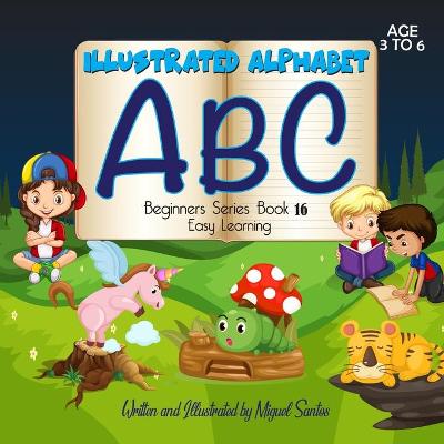 Book cover for Illustrated Alphabet ABC Book