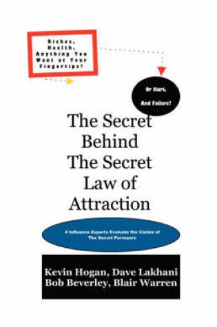 Cover of The Secret Behind the Secret Law of Attraction