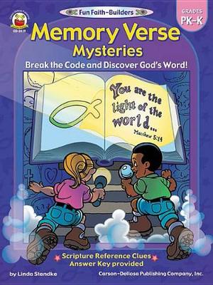 Book cover for Memory Verse Mysteries, Grades Pk - K