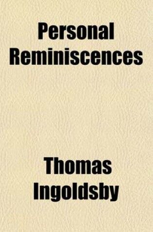 Cover of Personal Reminiscences