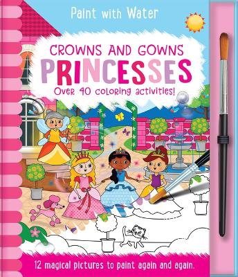 Book cover for Crowns and Gowns - Princesses