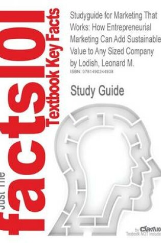 Cover of Studyguide for Marketing That Works