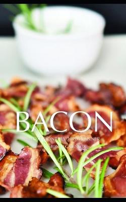 Book cover for Bacon Note Monthly 2020 Planner 12 Month Calendar