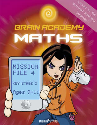 Book cover for Brain Academy Maths Mission File 4 (Ages 9-11)