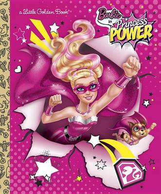 Cover of Barbie in Princess Power Little Golden Book (Barbie in Princess Power)