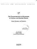 Cover of The Transformation of Economies in Central and Eastern Europe