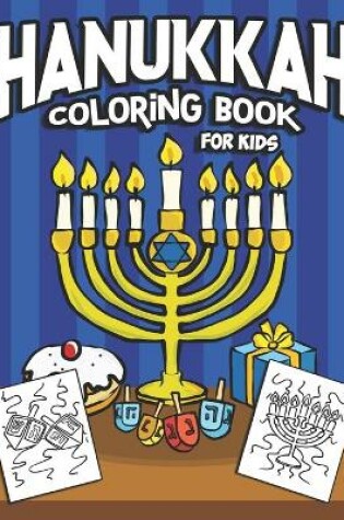 Cover of Hanukkah Coloring Book for Kids