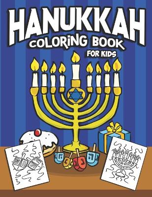 Book cover for Hanukkah Coloring Book for Kids