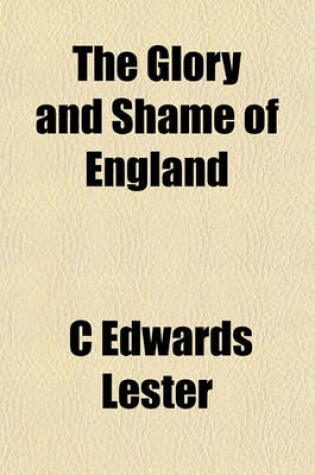 Cover of The Glory and Shame of England