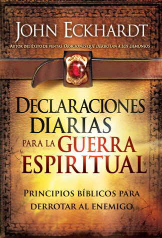 Book cover for Declaraciones Diarias Para La Guerra Espiritual
