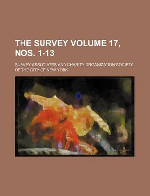 Book cover for The Survey Volume 17, Nos. 1-13