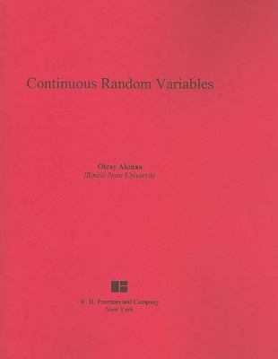 Book cover for Introduction to the Practice of Statistics: Continuous Random Variables