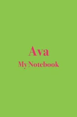 Cover of Ava My Notebook