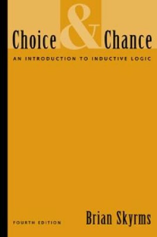 Cover of Choice and Chance