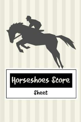 Cover of Horseshoes Score Sheet