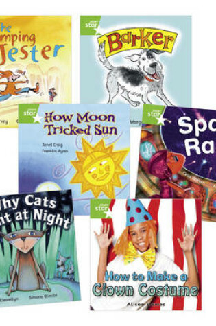 Cover of Star Reading Green Level Pack (5 fiction and 1 non-fiction book)