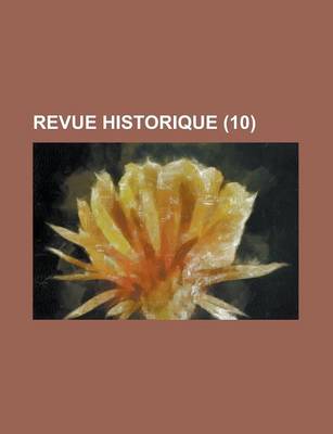 Book cover for Revue Historique (10 )