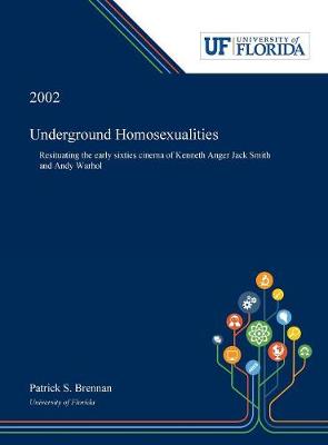 Book cover for Underground Homosexualities