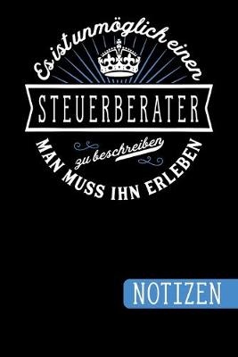 Book cover for Es ist unmoeglich einen Steuerberater zu beschreiben