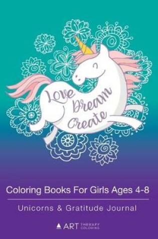 Cover of Coloring Books For Girls Ages 4-8