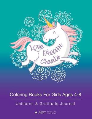 Book cover for Coloring Books For Girls Ages 4-8