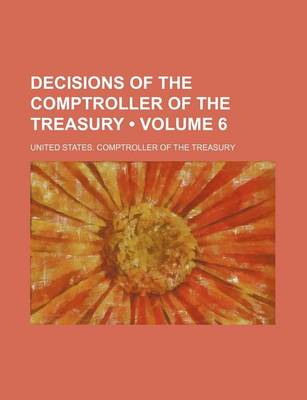 Book cover for Decisions of the Comptroller of the Treasury (Volume 6)