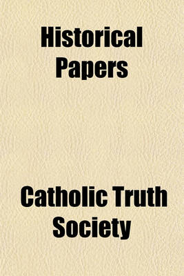 Book cover for Historical Papers