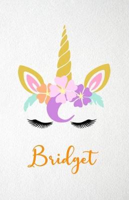 Book cover for Bridget A5 Lined Notebook 110 Pages