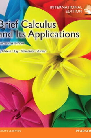 Cover of Brief Calculus, plus MyMathLab with Pearson eText