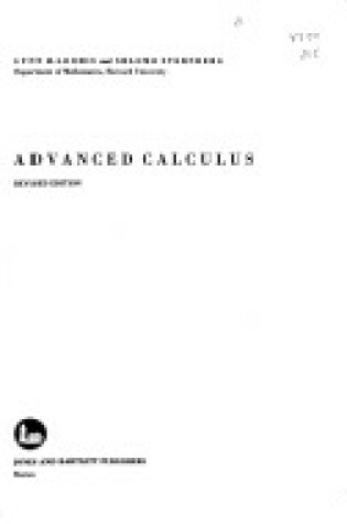 Cover of Advanced Calculus