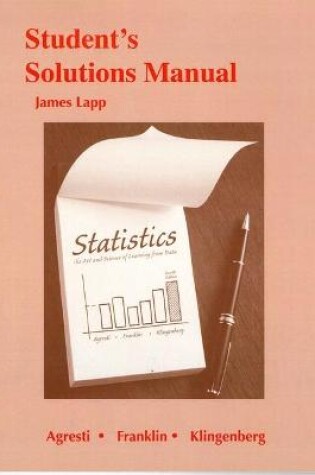 Cover of Student's Solutions Manual for Statistics