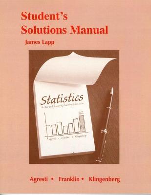 Book cover for Student's Solutions Manual for Statistics