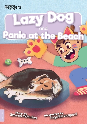 Cover of Lazy Dog and Panic at the Beach