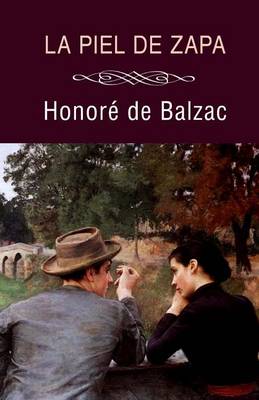 Book cover for La piel de zapa