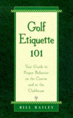 Book cover for Golf Etiquette 101