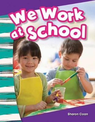 Book cover for We Work at School