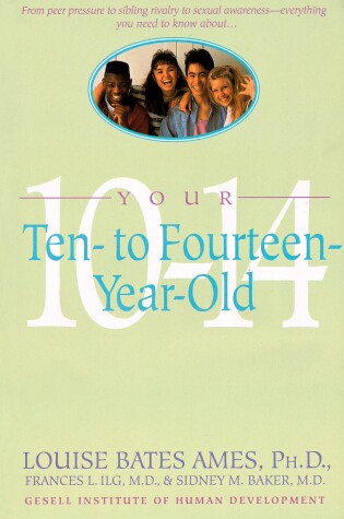 Cover of Your Ten to Fourteen Year Old