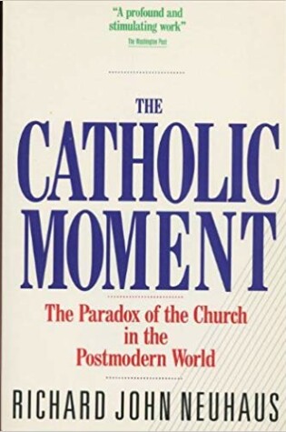 Cover of The Catholic Moment