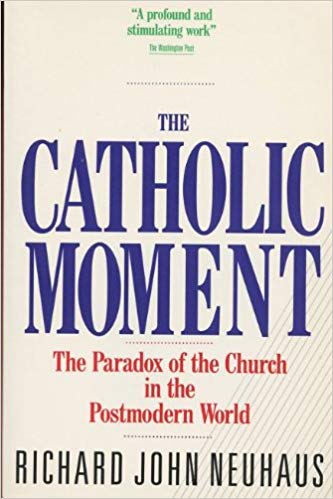 Book cover for The Catholic Moment