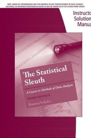 Cover of Ism Stat Sleuth
