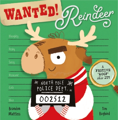 Book cover for Wanted! Reindeer