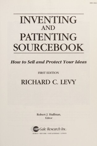 Cover of Inventing and Patenting Source Book