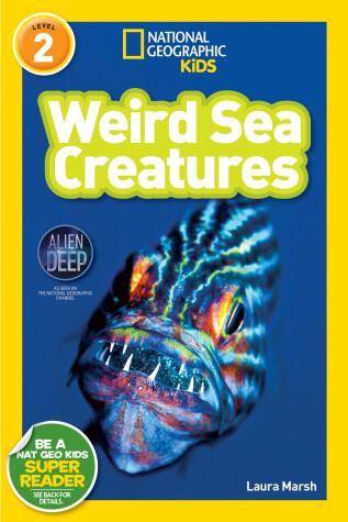 Book cover for National Geographic Kids Readers: Weird Sea Creatures
